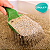 Pá Higiênica Para Pets Cinquetti, Pá Vazada Para Limpeza De Caixas De Areia, Verde, Ideal Para Recolher Dejetos De Gatos - Imagem 4