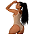 Cinta Modeladora Feminina Body Bojo Com Renda - Imagem 3
