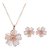 Conjunto de Colar E Brincos Flor De Cerejeira - Imagem 1