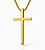Colar com pingente crucifixo luv - Imagem 1