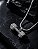 Colar com pingente halter beauty com cristais - Imagem 2