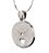 Colar com pingente anilha luxury cravejado - Imagem 1
