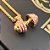 Colar halter supreme luxury pink gold - Imagem 3