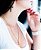 Colar com pingente halter mini banhado a ouro - Imagem 6