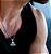 COLAR COM PINGENTE CAVEIRA CROMO - Imagem 5