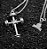 Colar com pingente crucifixo maromba - Imagem 2