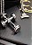 Colar com pingente crucifixo maromba - Imagem 3