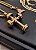 Colar com pingente crucifixo maromba banhado a ouro - Imagem 2