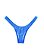 Biquíni lurex azul asa delta fio dental cortininha - Imagem 4