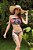 Biquíni Cropped Keyla Floral - Imagem 1