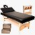 MACA PARA ESTÉTICA E SPA COM REGULAGEM DE ALTURA E CABECEIRA RECLINAVEL - ALPES - ESCADA + CARRINHO - Imagem 1