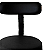 Cadeira de escritório Shop Cadeiras ergonômica preta com estofado de couro - Imagem 3