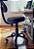 Cadeira de escritório Mocho Caixa Alta ergonômica negro - Imagem 3