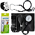 Kit Acadêmico Esfigmo Preto + Esteto + Garrote + Termômetro - Imagem 2