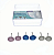 Kit Polimento Dental Borracha Diamantado Espiral Para Resina - Imagem 3
