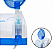 Inalador Nebulizador Md1000 Turbo Azul - Imagem 3