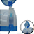 Inalador Nebulizador Md1000 Turbo Azul - Imagem 2