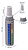 Medidor de Pico de Fluxo Expiratório Medicate Branco Escala ATS 60-900 l/m - Imagem 4