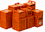 Perfurocortante 7l Laranja Resíduos Tóxicos, Descarbox C/20 - Imagem 2