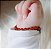 Pulseira/ tornozeleira de Âmbar Conhaque Polido 14cm - Imagem 5