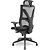 POLTRONA GIRATORIA PRESIDENTE DARIX X  EM TELA  ASS. FACTOR MEC. SLIDER PLAXMETAL - Imagem 1