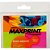 Bloco Adesivo Maxprint Pequeno (4 blocos - 38x50mm) - Amarelo/ Verde / Rosa/ Laranja - Imagem 1