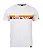 Camiseta Ellesse Logo Striped Branca - Imagem 1