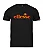 Camiseta Ellesse Logo Orange Preta - Imagem 1