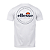 Camiseta Ellesse Round Logo Branca - Imagem 1