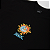 Camiseta Kunx Sol e Lua Preta - Imagem 2