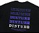 Camiseta Disturb Future Logo Preta - Imagem 3