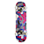 Skate Iniciante Wood Light 8.0" - Camuflagem Rosa - Imagem 1