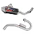 Escapamento Completo Crf 300F Foco Racing Pulse Alto Brilho - Imagem 1