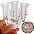 Tornozeleira Feminino Folheado A Ouro 18k Kit Com 3PÇS - Imagem 1