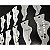 kit 3 Tornozeleira feminino folheado a Prata 925 com Pingente - Imagem 2