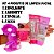 kit de Sabonete e Esfoliante Limpeza Facial Rosa Mosqueta mais Esponja e Faixa de Maquiagem - Imagem 1