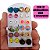 Display com 36 pares de brincos quadrados Zirconia/Strass/Emojio P/revenda - Imagem 6