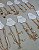 Pulseira Feminina Banhada a Ouro 18k Kit com 10 - Imagem 7