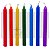 VELA PALITO COLORIDA - (4X7CORES) 28 UNIDADES - VELAS PRATA - Imagem 1