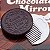 Espelho de bolso / Bolsa - Cookie Chocolate com pente (7x7cm) - Imagem 1