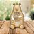 Miniatura / Cofre - Urso sentado dourado - Imagem 3