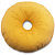 Almofada Rosquinha Donut de Chocolate (40x40) - Dupla face - Imagem 2