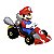 Mario (The Super Mario Bros Movie) / Mario Kart - Carro Colecionável Hot Wheels  (6cm) - Imagem 1