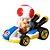 Toad Standart Kart / Mario Kart - Carro Colecionável Hot Wheels  (6cm) - Imagem 1
