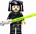Luminara Unduli (Clone Wars) - Minifigura de Montar Star Wars - Imagem 1