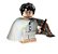 Harry Potter (criança) com Capa da Invisibilidade - Minifigura de Montar HP - Imagem 1