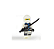 Zane Julien Resistance / Ninja Branco (S8) - Minifigura de Montar Ninjago - Imagem 1