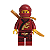 Kai Legacy / Ninja Vermelho - Minifigura de Montar Ninjago - Imagem 1