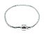 Pulseira para berloque 20cm - Banho à Prata - Imagem 1