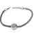 Pulseira Ajustável Prateada com Pingente Trevo 4 Folhas 21cm - Imagem 2